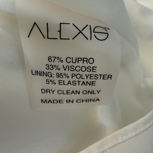 Alexis Mini Dress, Chain Print, Long Sleeve XS Drop Waist Designer - Picture 5 of 9